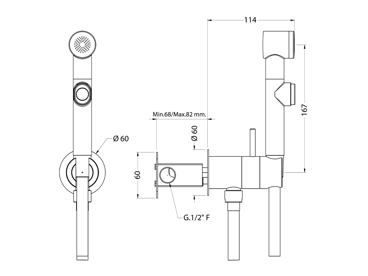 Set doccetta igienica completo IDROSCOPINI_A3007945 - v1