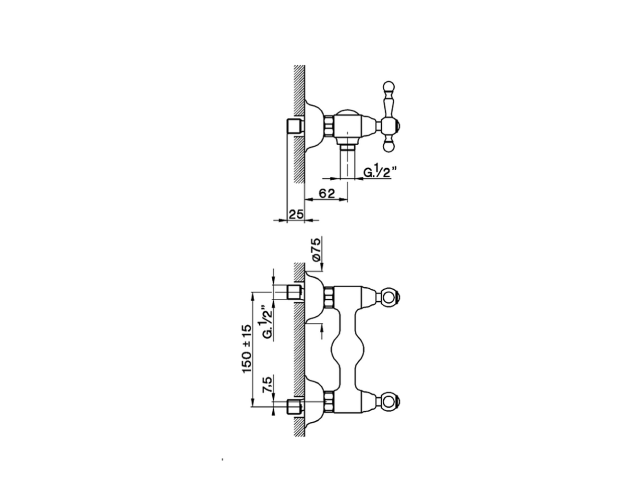 Miscelatore doccia ARCANA AMERICA_AA000441 - v1