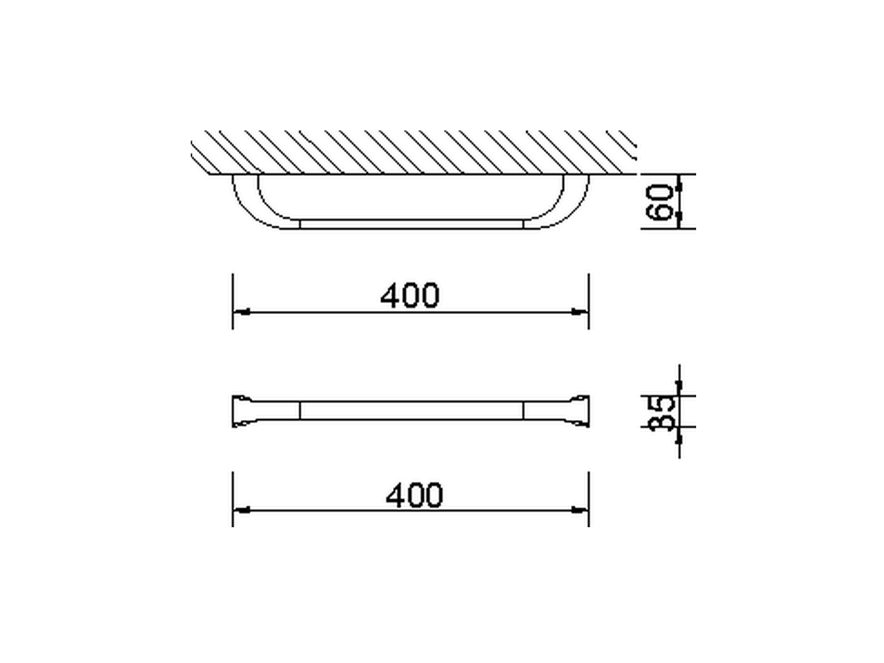 Porta salviette ACCESSORI BAGNO_AE090101 - v1