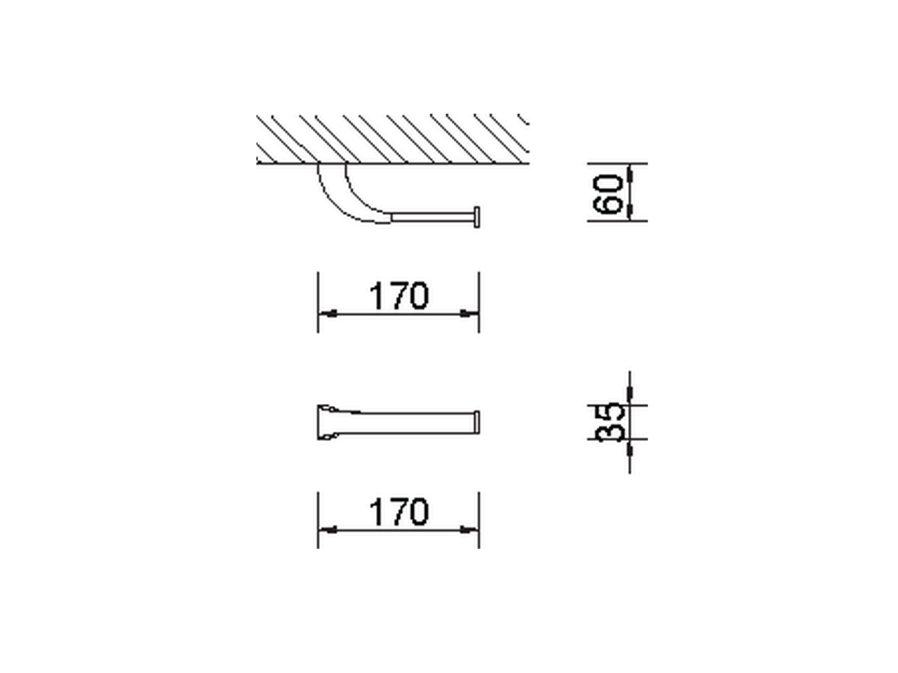 Porta rotolo ACCESSORI BAGNO_AE090400 - v1