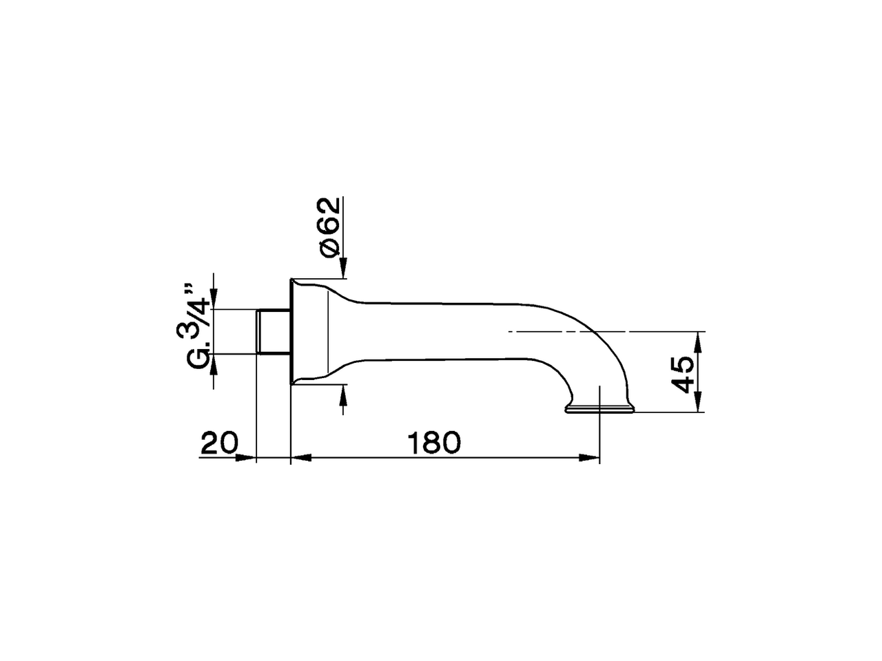 Bocca di erogazione ARCANA COMPLEMENTI_AR000241 - v1