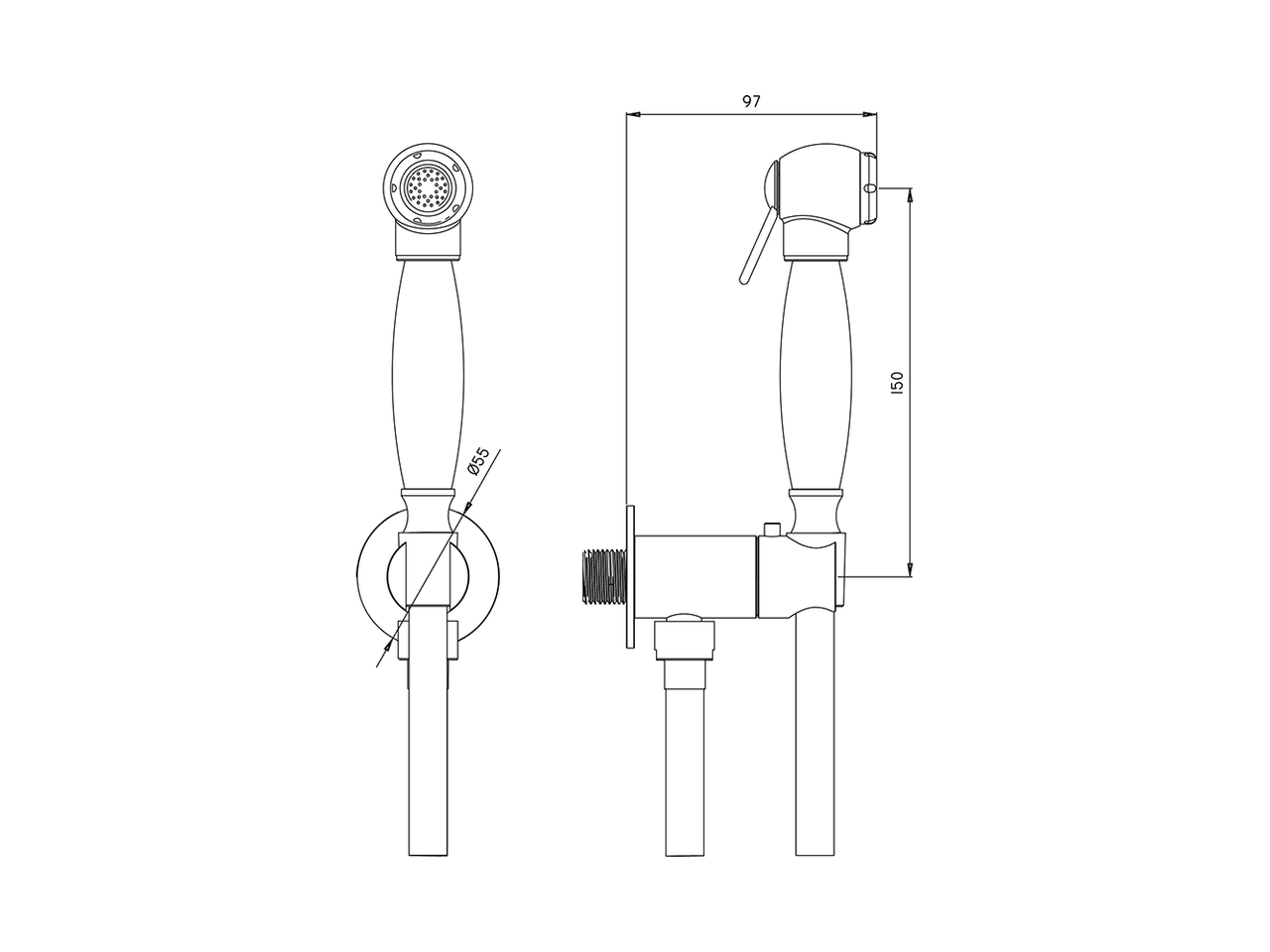 Set doccetta igienica completo IDROSCOPINI_AR007926 - v1
