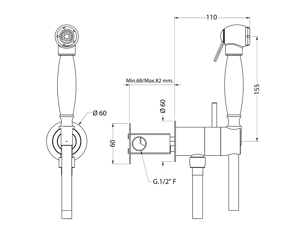 Set doccetta igienica completo IDROSCOPINI_AR007945 - v1
