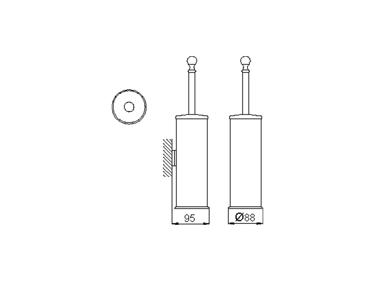 Porta scopino ARCANA COMPLEMENTI_AR090651 - v1