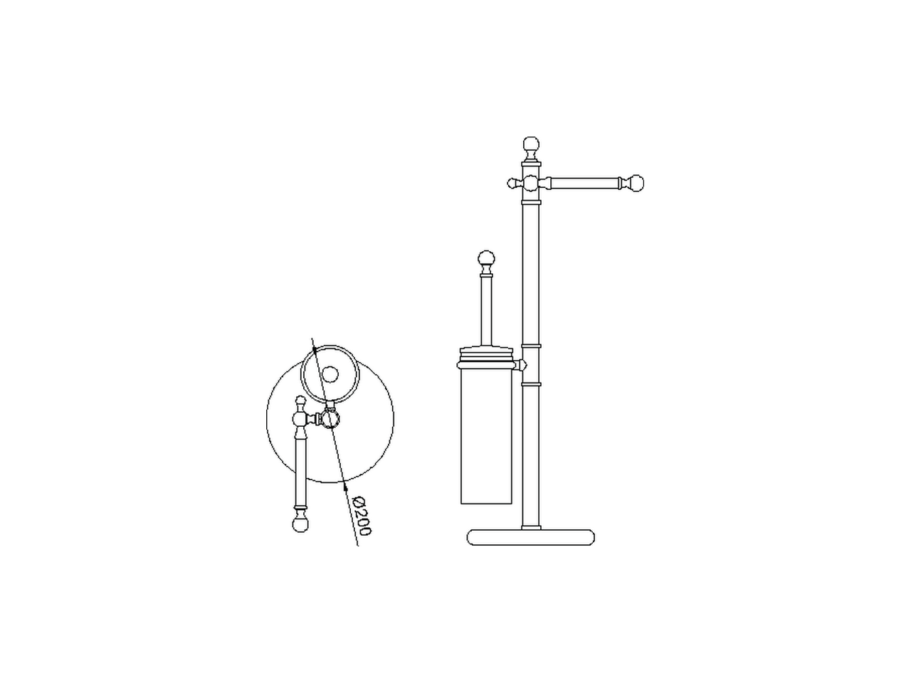 Piantana ARCANA COMPLEMENTI_AR090950 - v1
