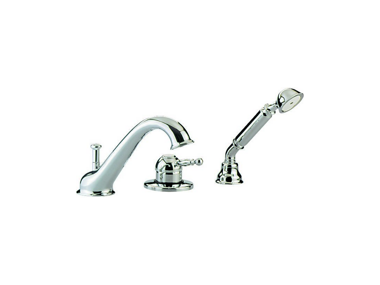 CisalMiscelatore monocomando bordo vasca 3 fori ARCANA ROYAL_AY001260