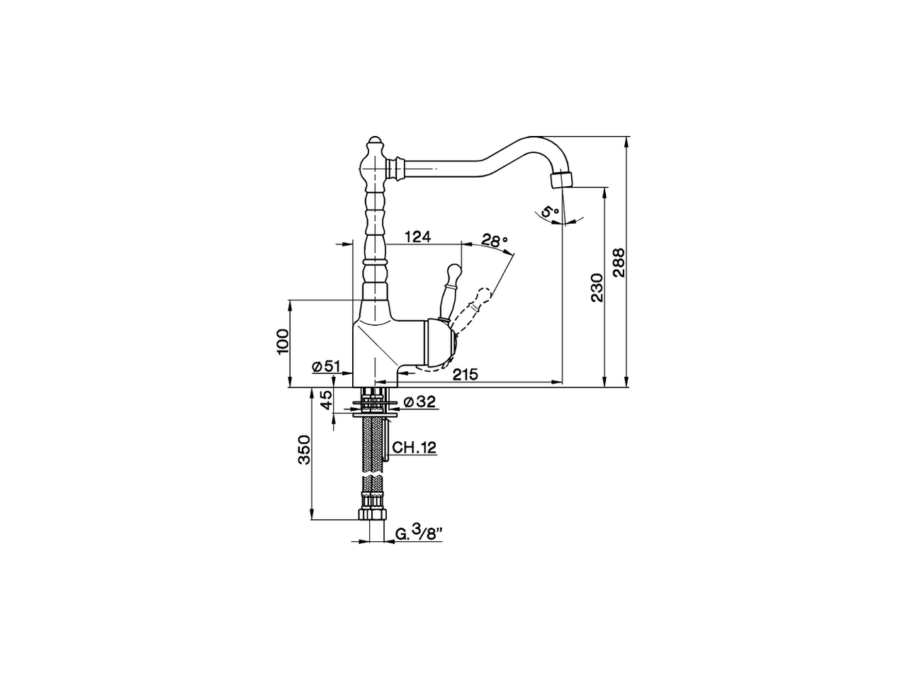 Miscelatore monocomando lavello KITCHEN_AY002530 - v1