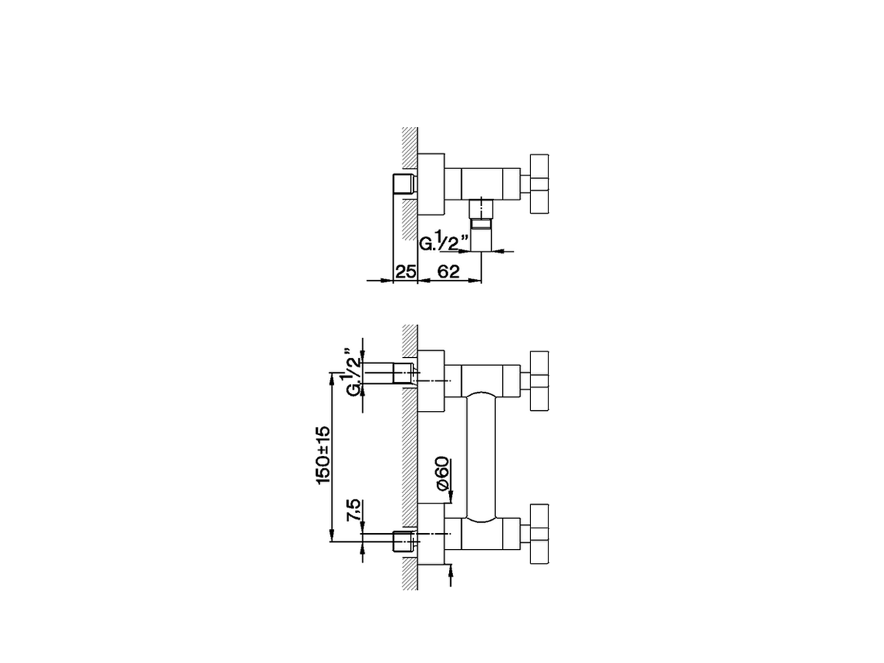 Miscelatore doccia BARCELONA_BA000443 - v1
