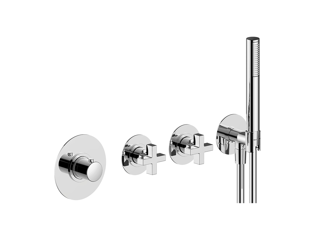 CisalParte esterna termo doccia incasso 2 funzioni BARCELONA_BA00R250