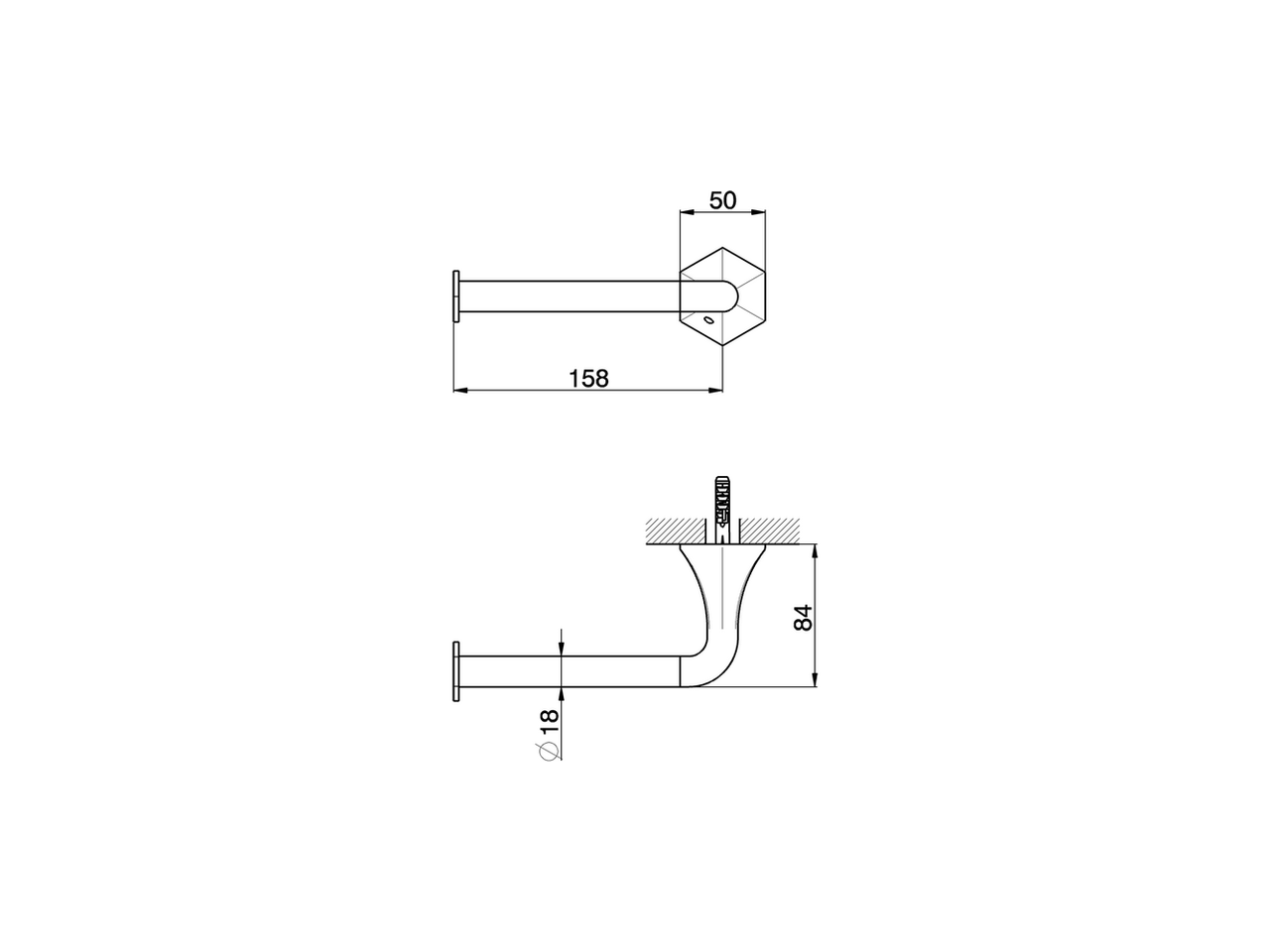 Porta rotolo CHERIE_CE090400 - v1