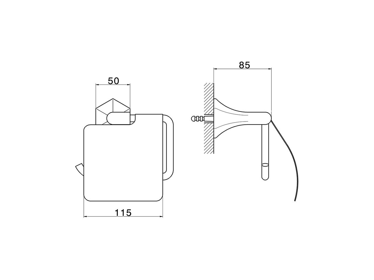 Porta rotolo CHERIE_CE090420 - v1