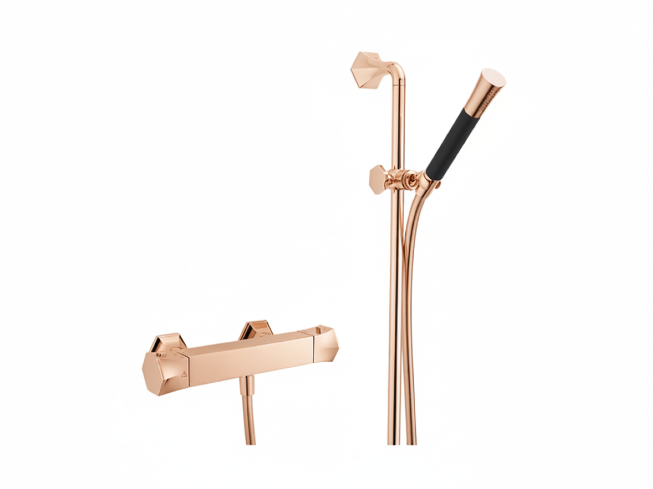 Miscelatore termostatico doccia con saliscendi CHERIE_CES01010 -1