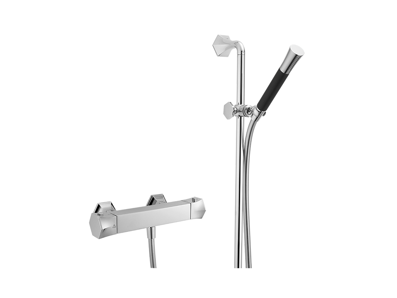 Miscelatore termostatico doccia con saliscendi CHERIE_CES01010 - v1