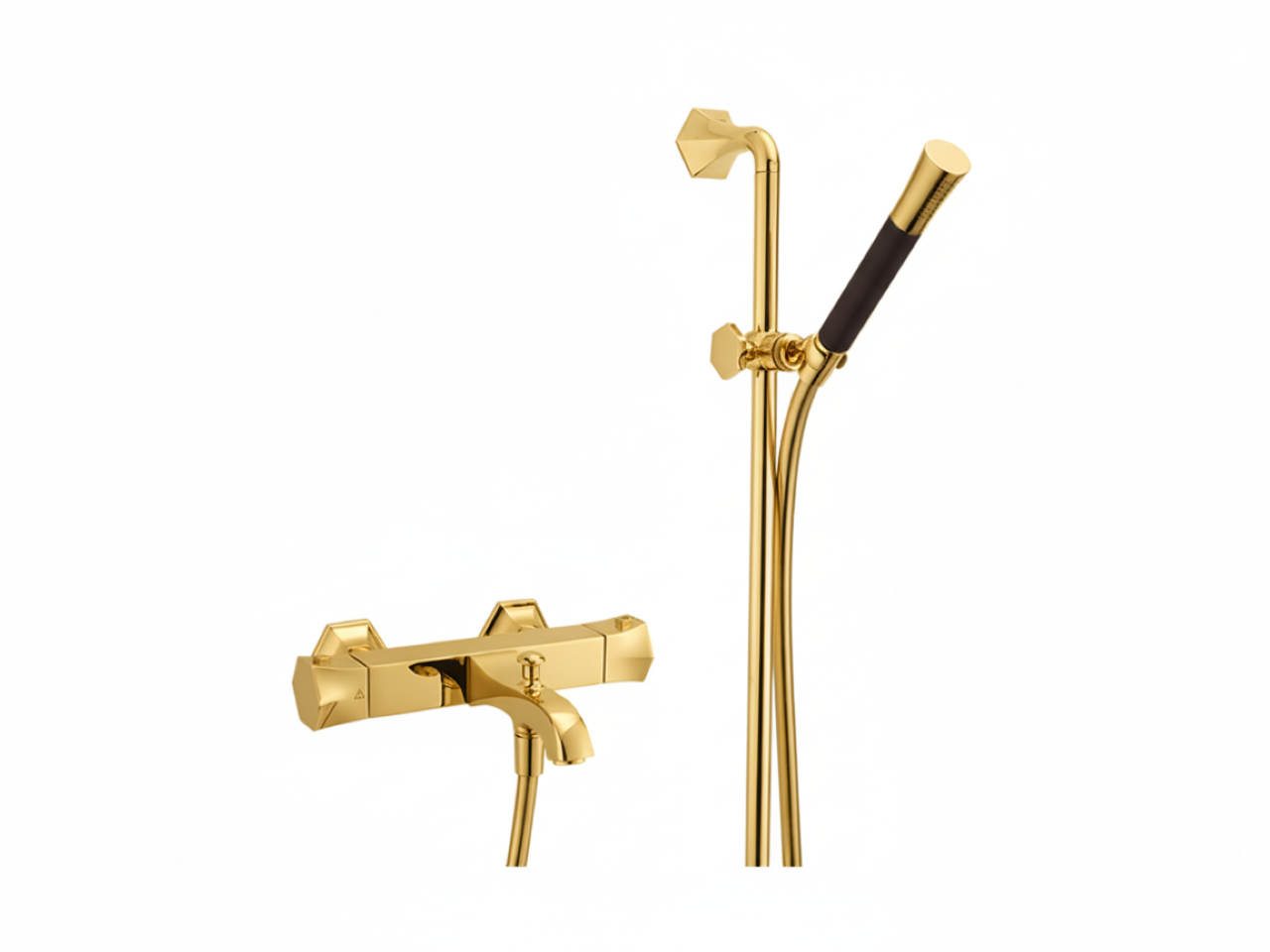Miscelatore termostatico vasca con saliscendi CHERIE_CES27010 -1