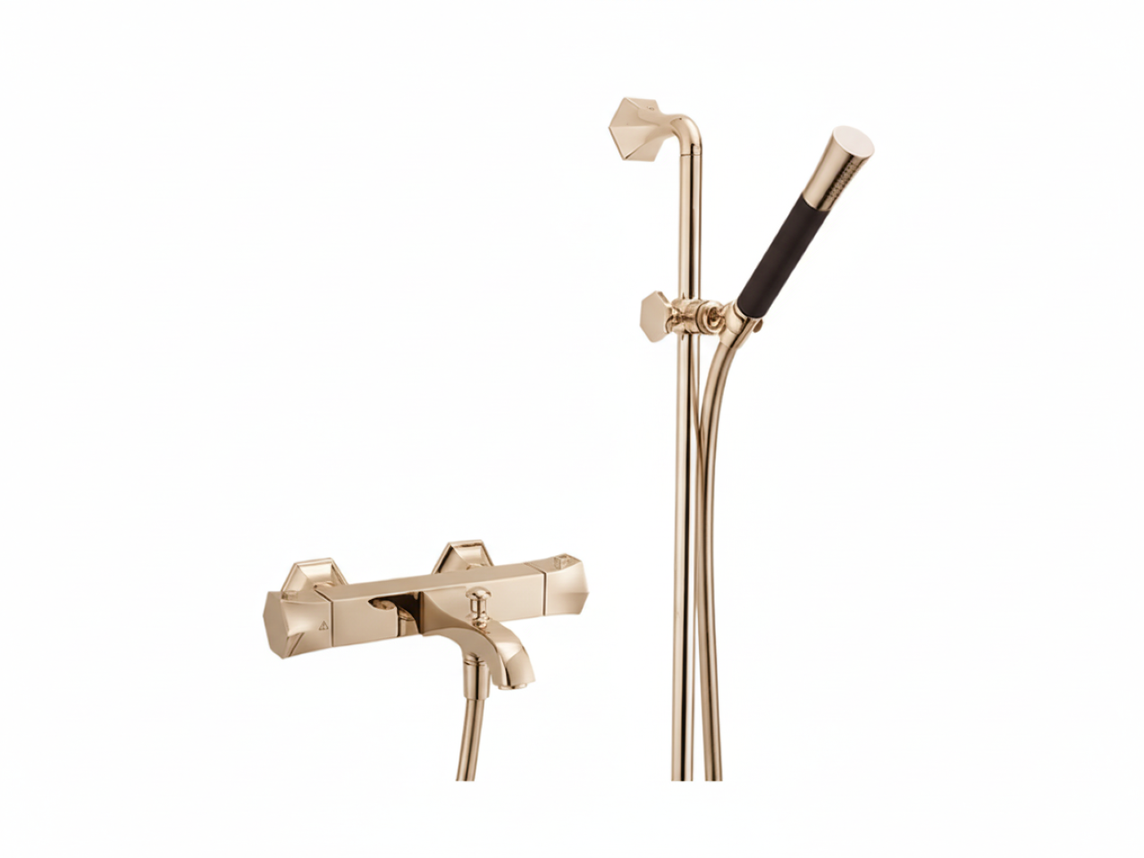 Miscelatore termostatico vasca con saliscendi CHERIE_CES27010 -1