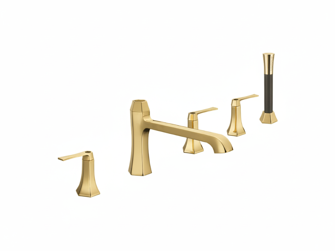 Miscelatore bordo vasca 5 fori CHERIE_CF000260 -1