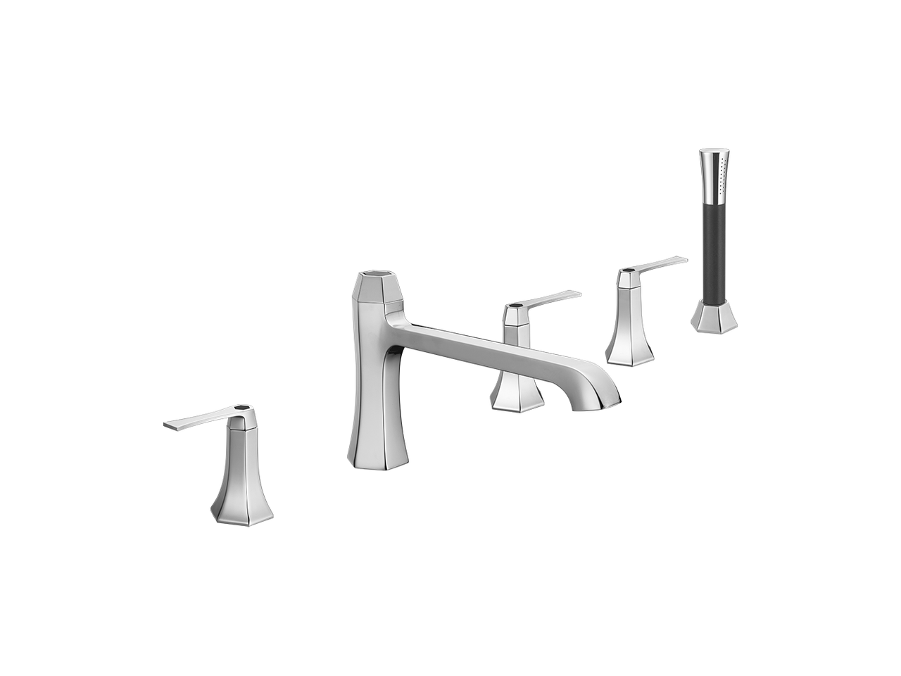 Miscelatore bordo vasca 5 fori CHERIE_CF000260 - v1