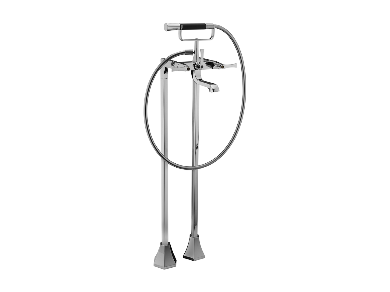 Miscelatore vasca su colonne pavimento CHERIE_CF004200 - v1