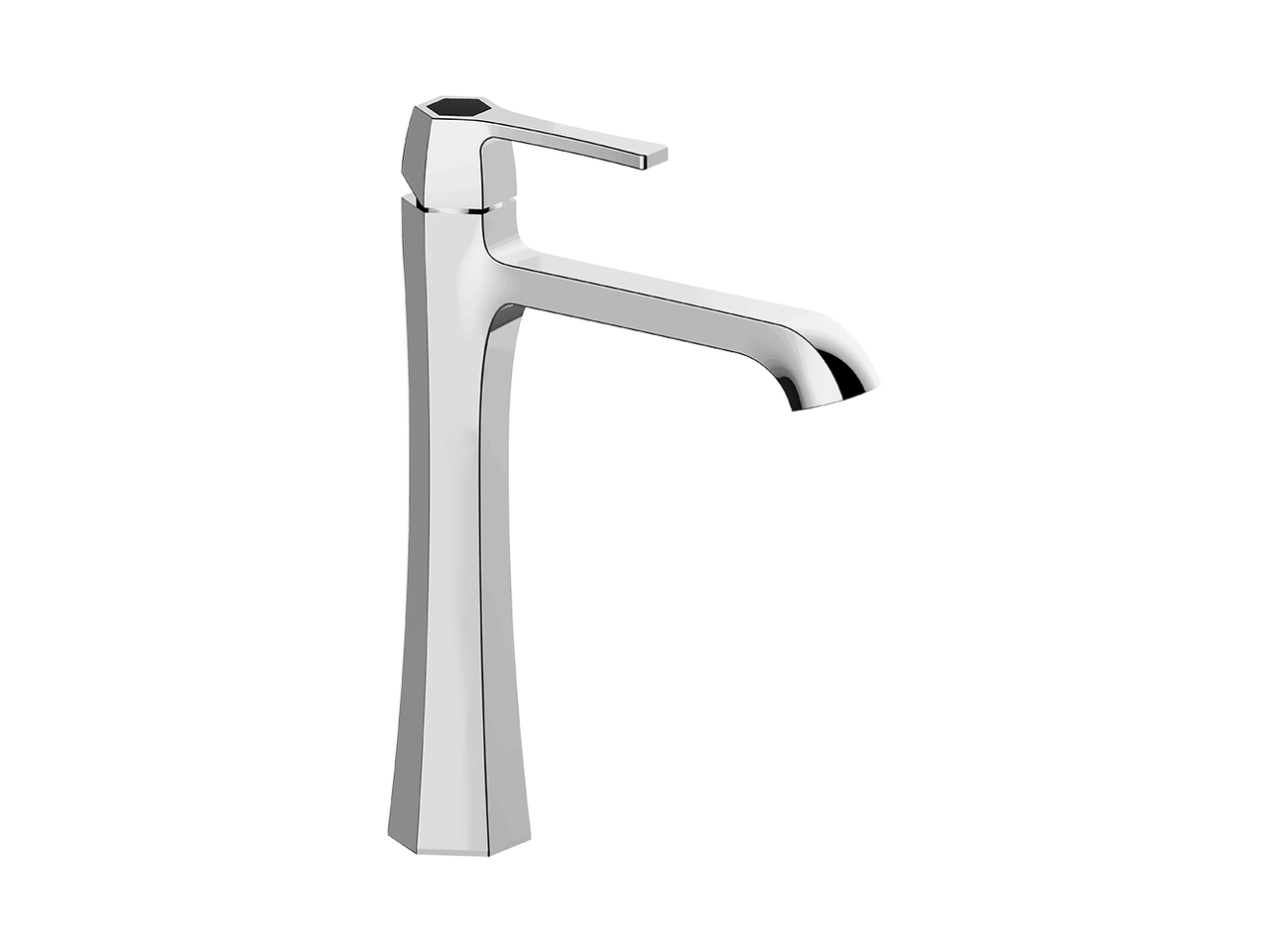Miscelatore monocomando lavabo alto