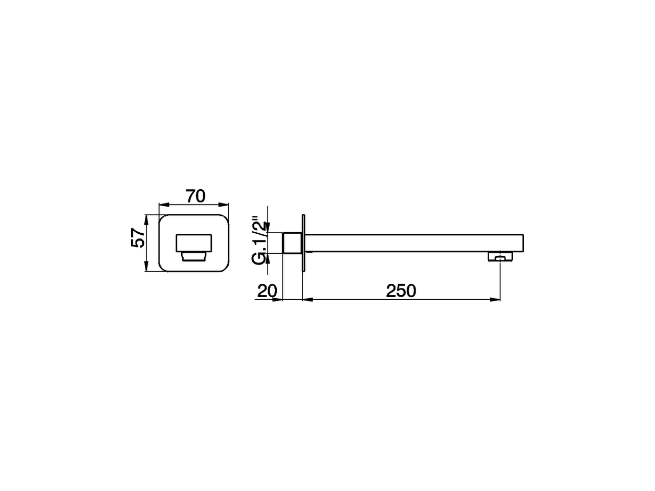 Bocca di erogazione CUBIC_CU000241 - v1