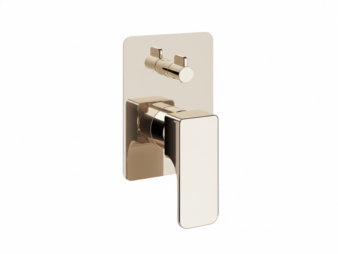 Parte esterna monocomando vasca-doccia incasso CUBIC_CU002300 -1