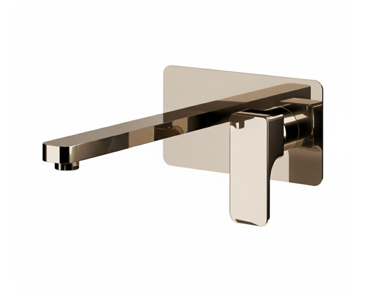 Parte esterna monocomando lavabo a parete CUBIC_CU005513 -1