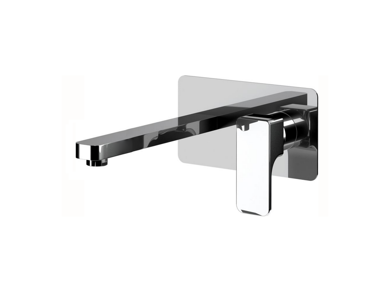 CisalParte esterna monocomando lavabo a parete CUBIC_CU005513