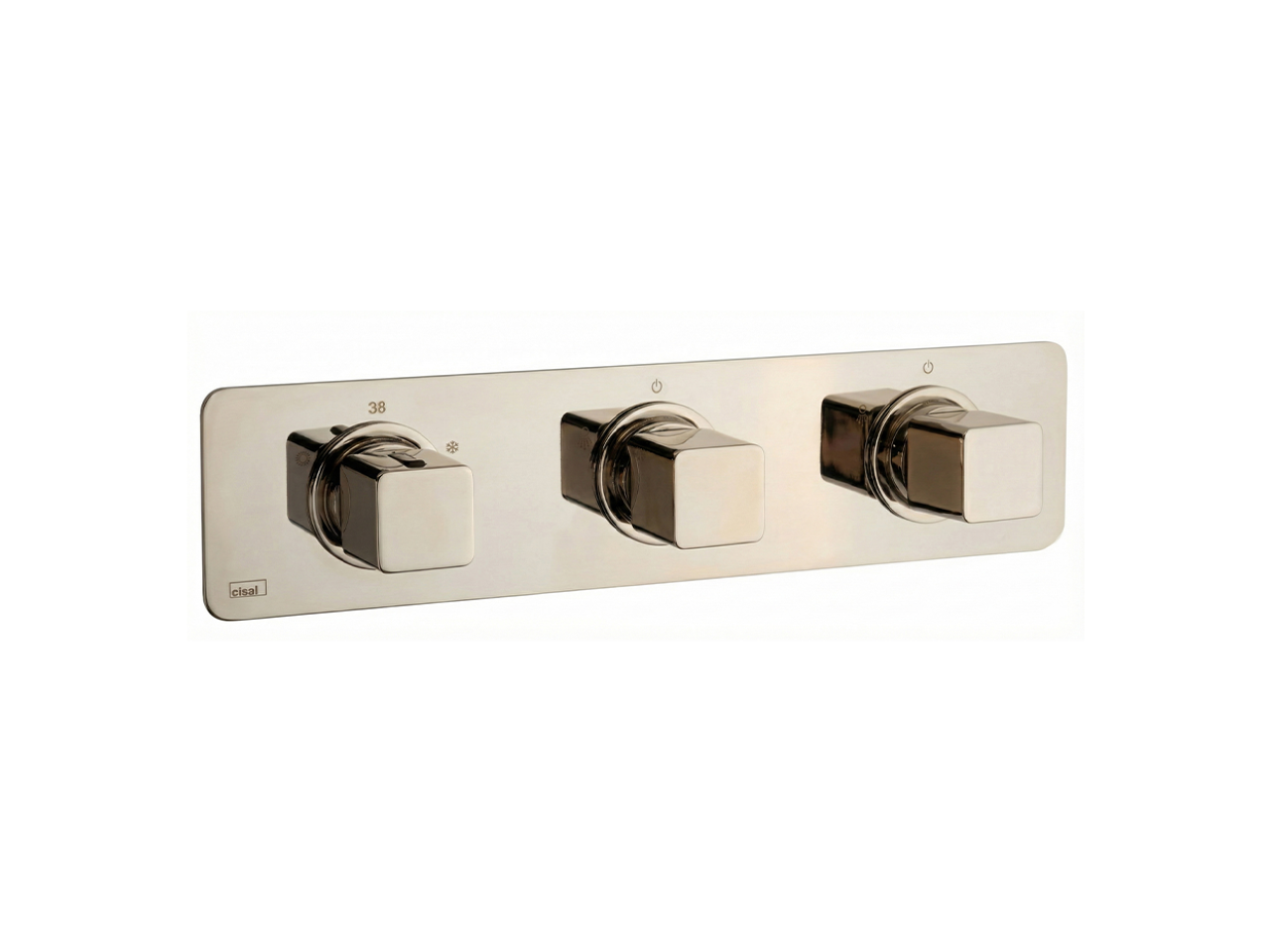 Parte esterna termo doccia incasso 2 funzioni CUBIC_CU01R200 -1