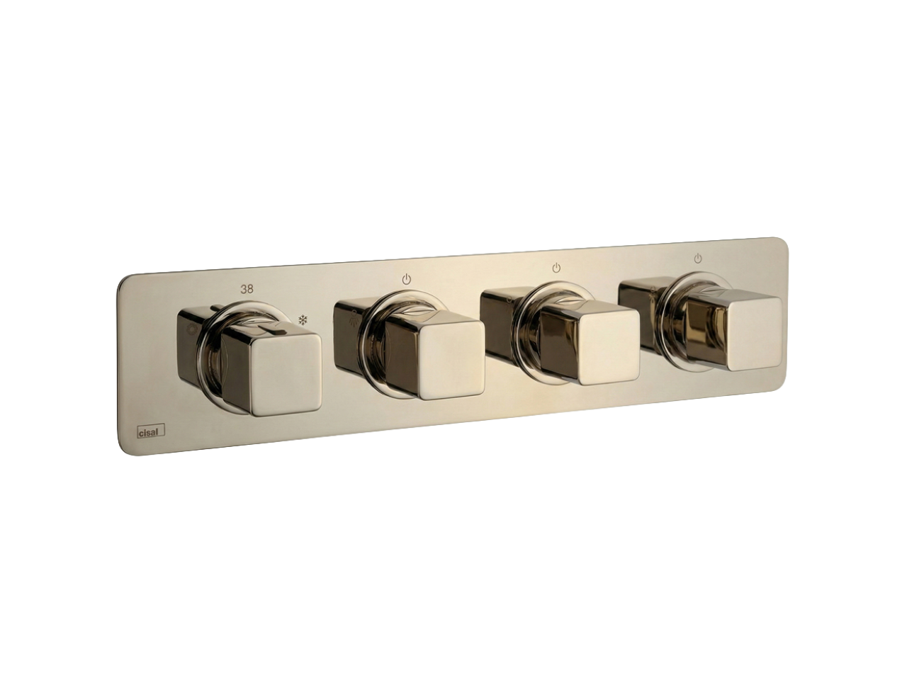 Parte esterna termo doccia incasso 3 funzioni CUBIC_CU01R300 -1