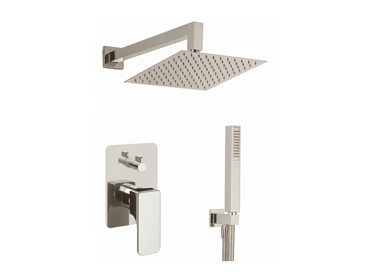 Completo miscelatore monocomando doccia incasso CUBIC_CU0KM030 -1