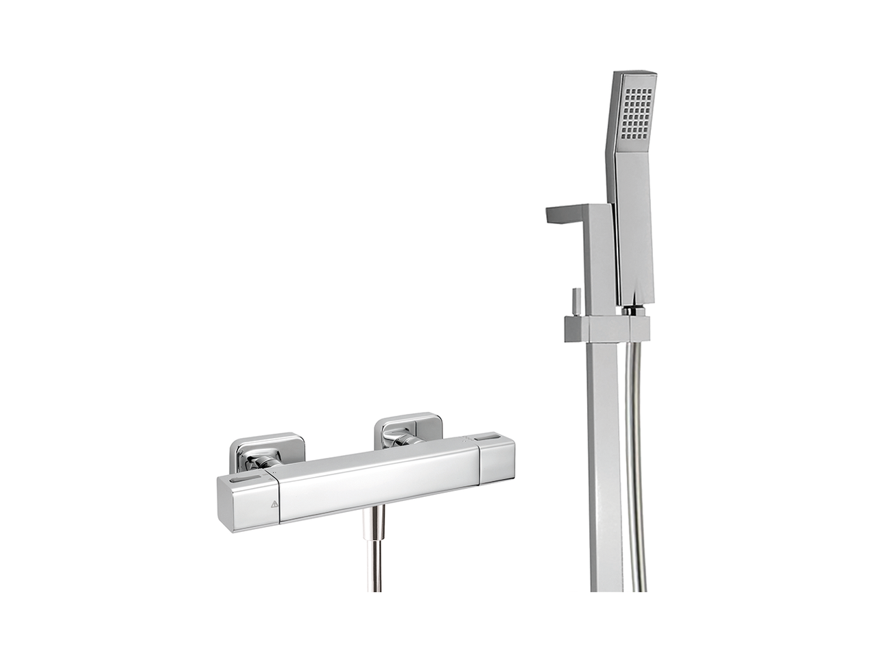 CisalMiscelatore termostatico doccia con saliscendi CUBIC_CUS01020