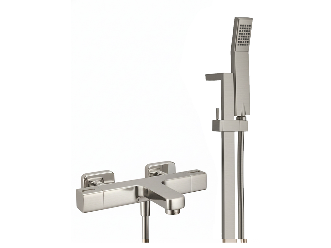 Miscelatore termostatico vasca con saliscendi CUBIC_CUS21020 -1