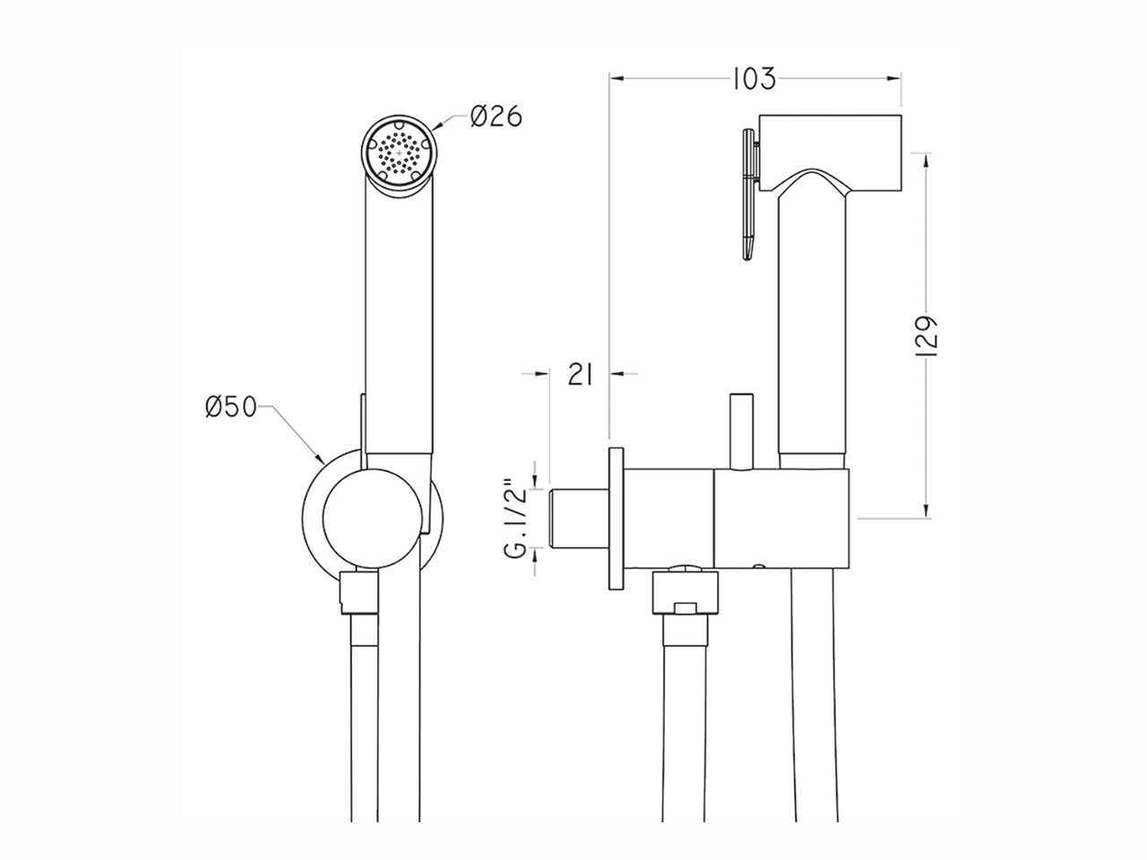 Set doccetta igienica completo IDROSCOPINI_CV007985 - v1
