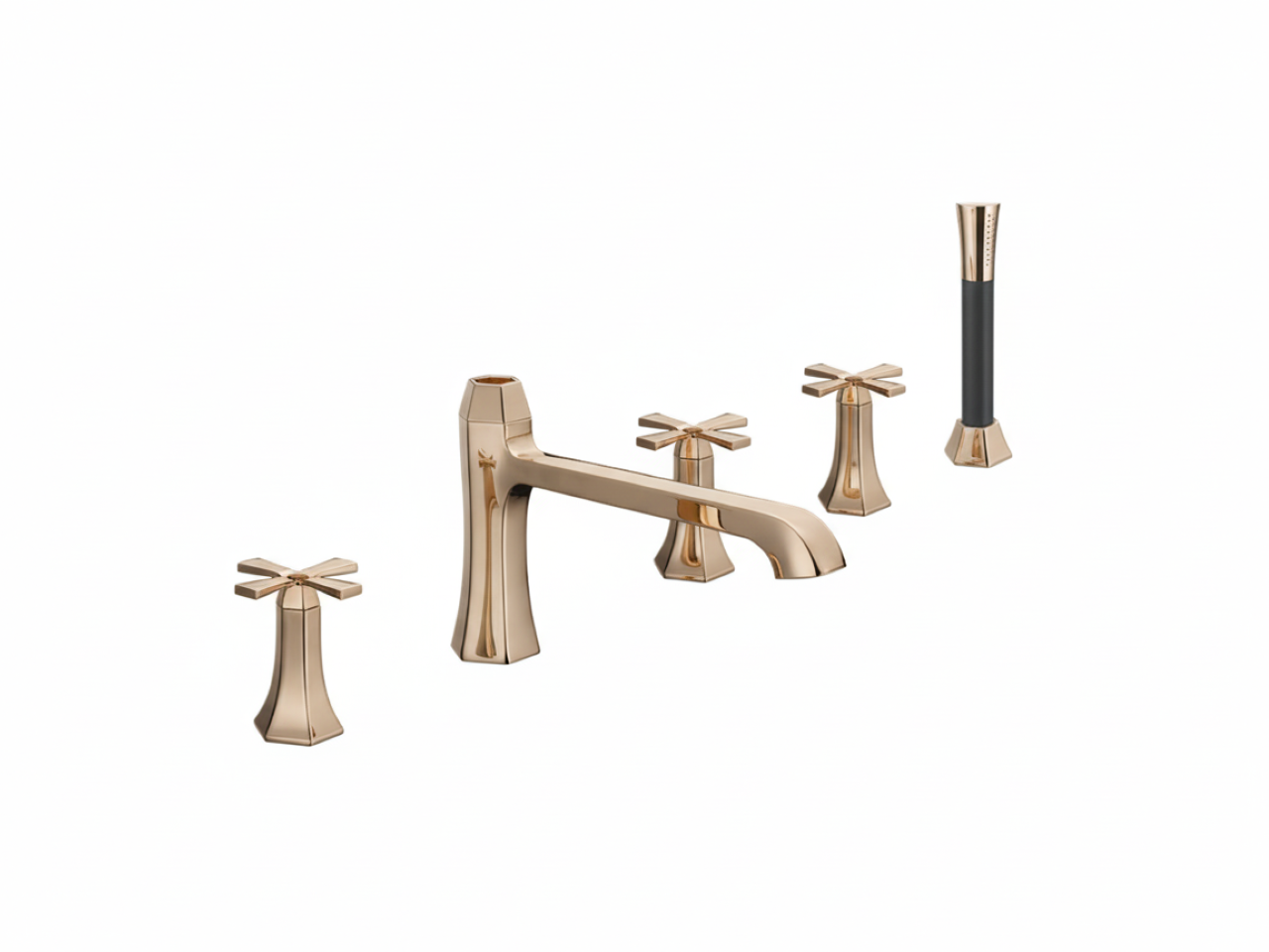 Miscelatore bordo vasca 5 Fori CHERIE_CX000260 -1