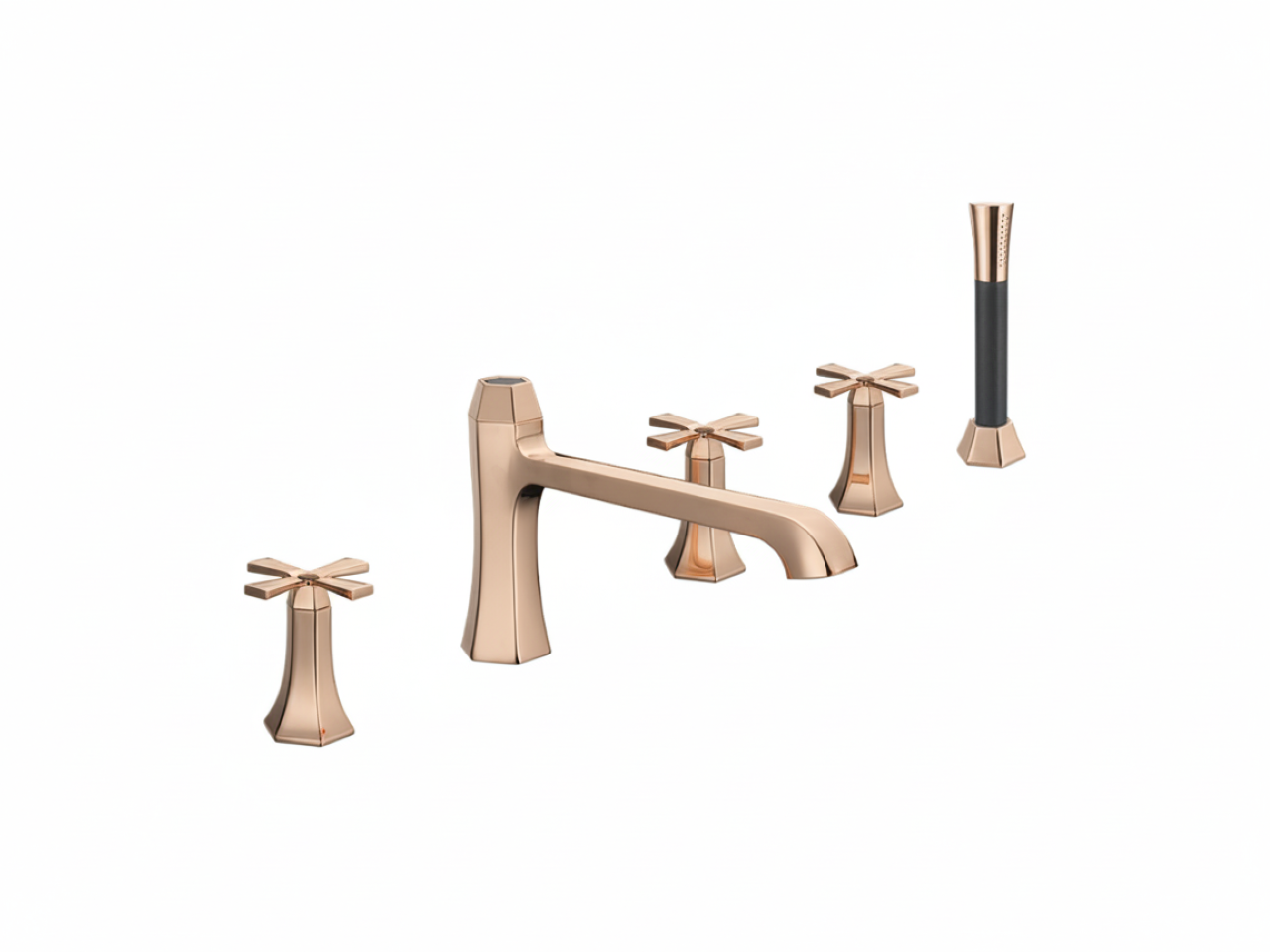 Miscelatore bordo vasca 5 Fori CHERIE_CX000260 -1