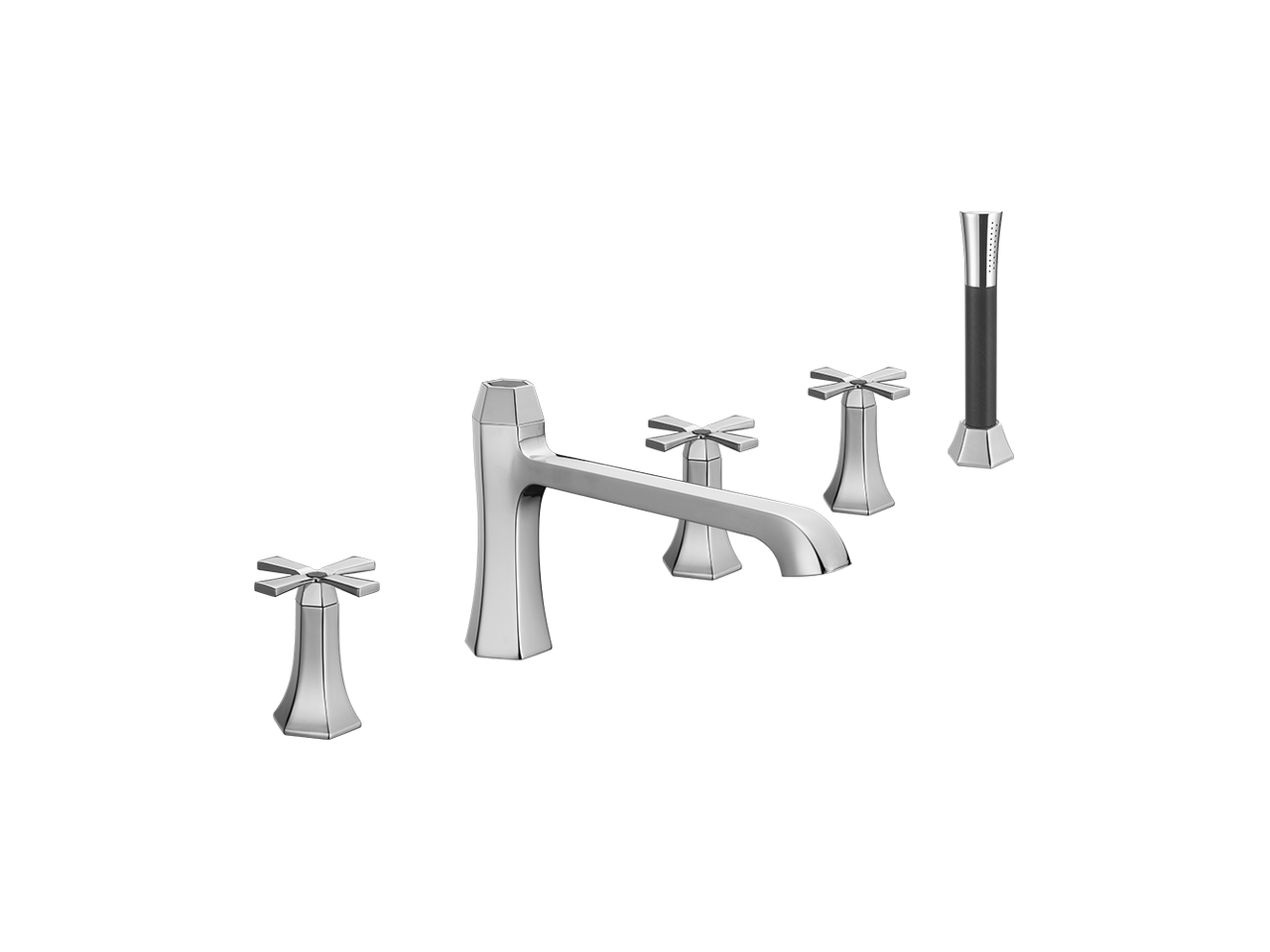 CisalMiscelatore bordo vasca 5 Fori CHERIE_CX000260