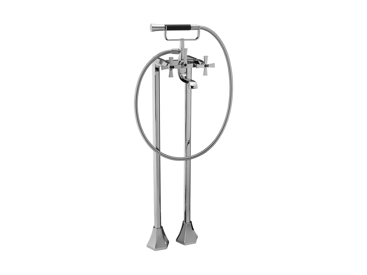 Miscelatore vasca su colonne pavimento CHERIE_CX004200 - v1