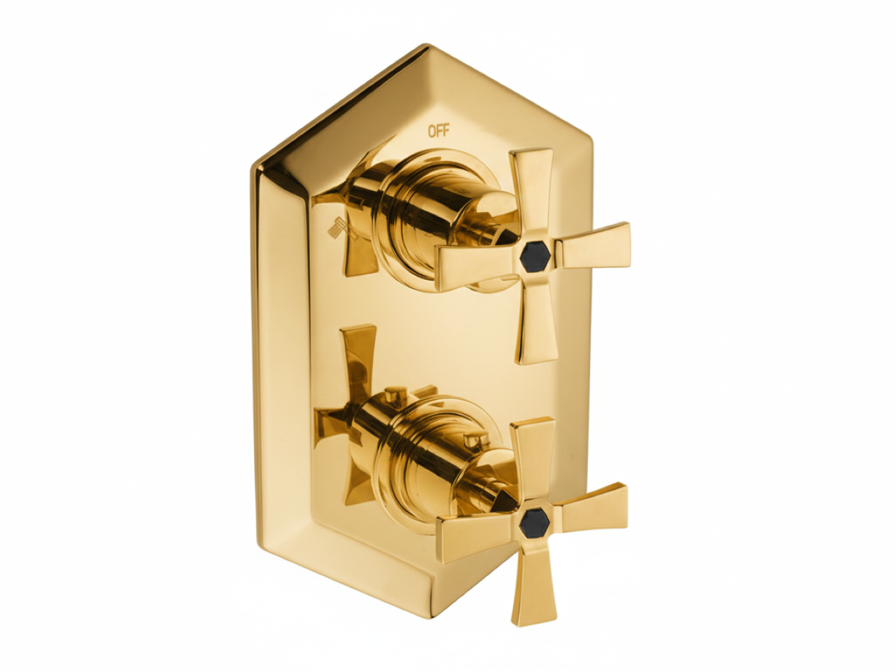 Parte esterna termostatico doccia incasso 2 uscite CHERIE_CX019100 -1