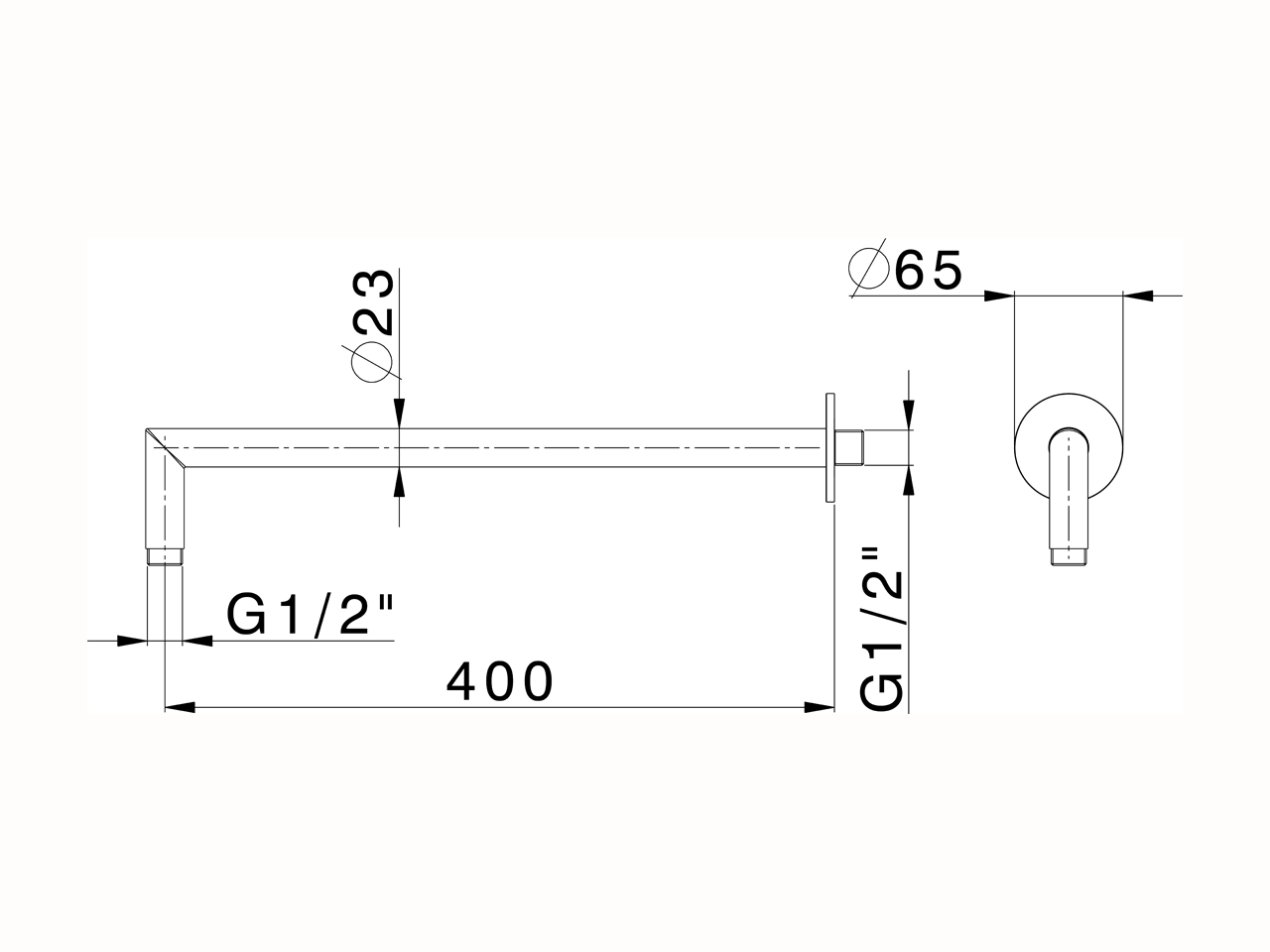 Braccio doccia XION_DS013531 - v1