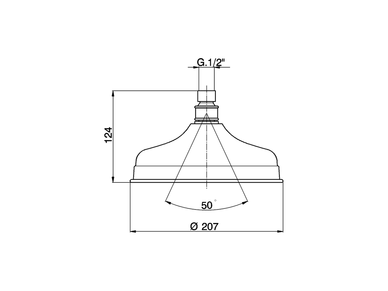 Soffione doccia Arcana SHOWER_DS016140 - v1