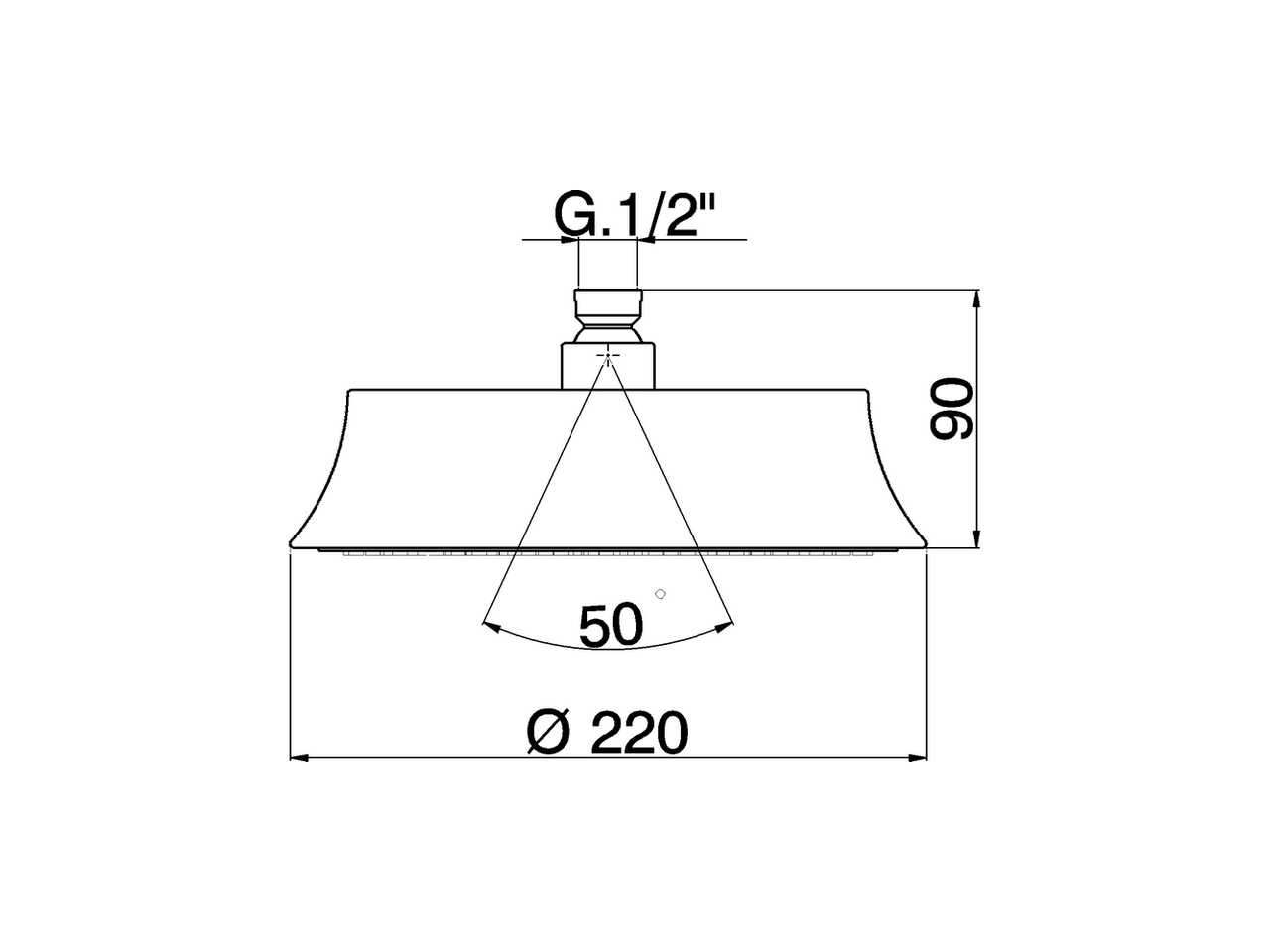 Soffione doccia Chérie SHOWER_DS016200 - v1