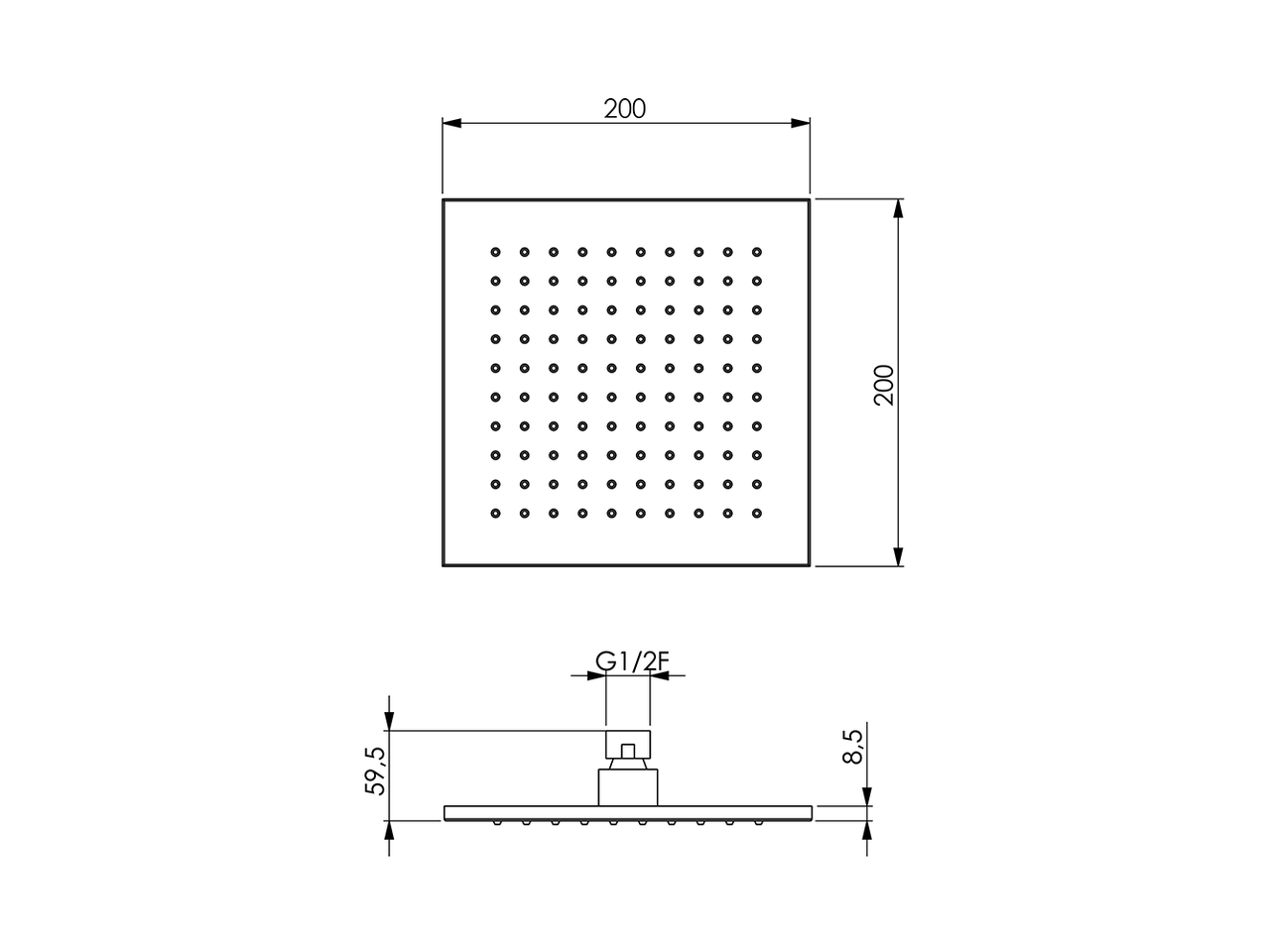 Soffione doccia Saturno SHOWER_DS016320 - v1