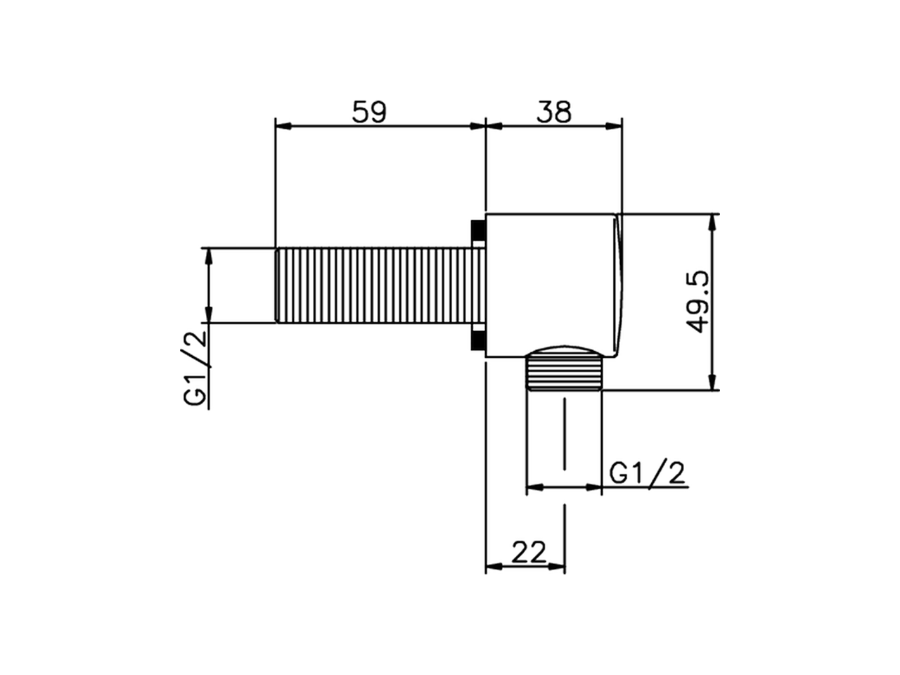 Presa d'acqua SHOWER_DS017320 - v1
