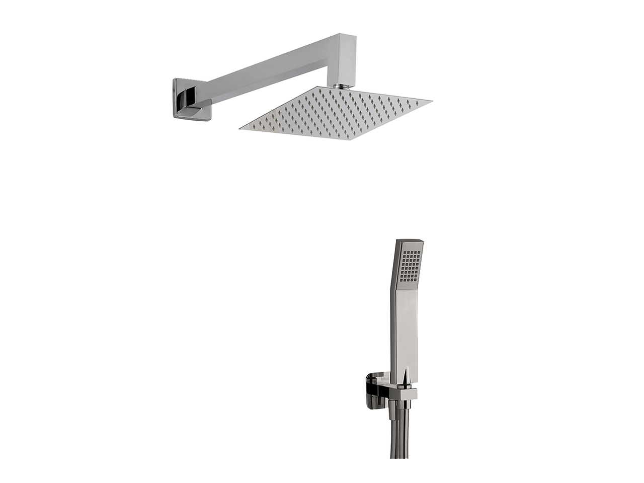 Kit braccio doccia con presa d'acqua SHOWER_DS0K0040 - v1