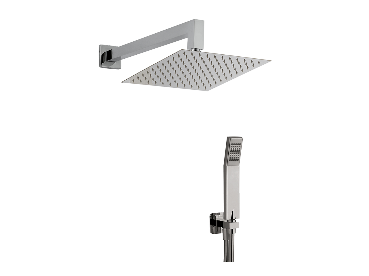 Kit braccio doccia con presa d'acqua SHOWER_DS0K0060 - v1