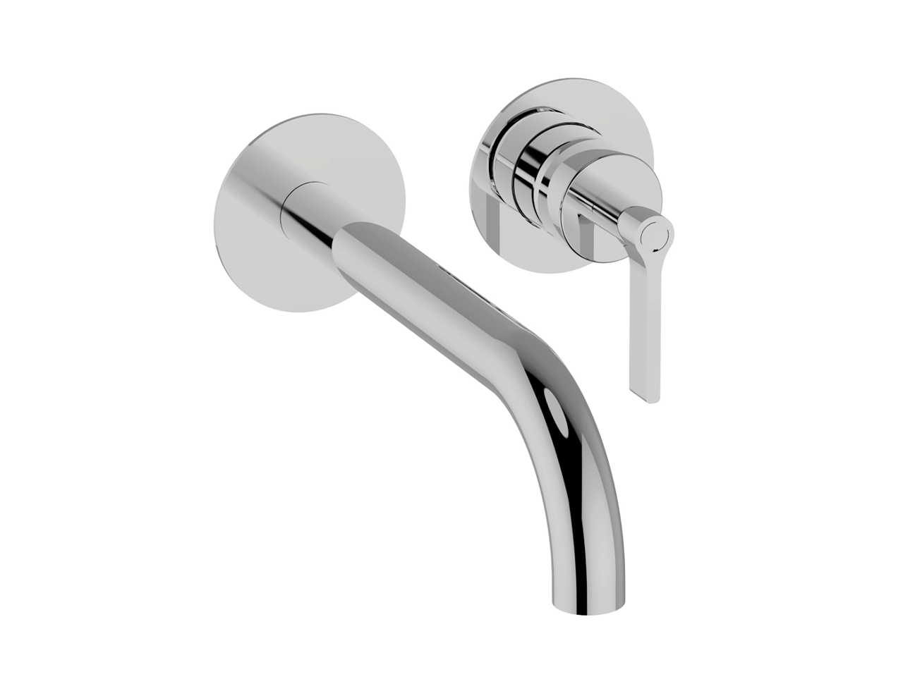 Parte esterna monocomando lavabo a parete GRACE_GC005511 - v1