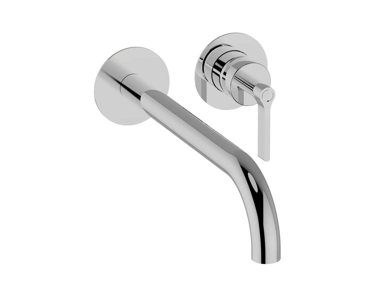 Parte esterna monocomando lavabo a parete GRACE_GC005512 - v1
