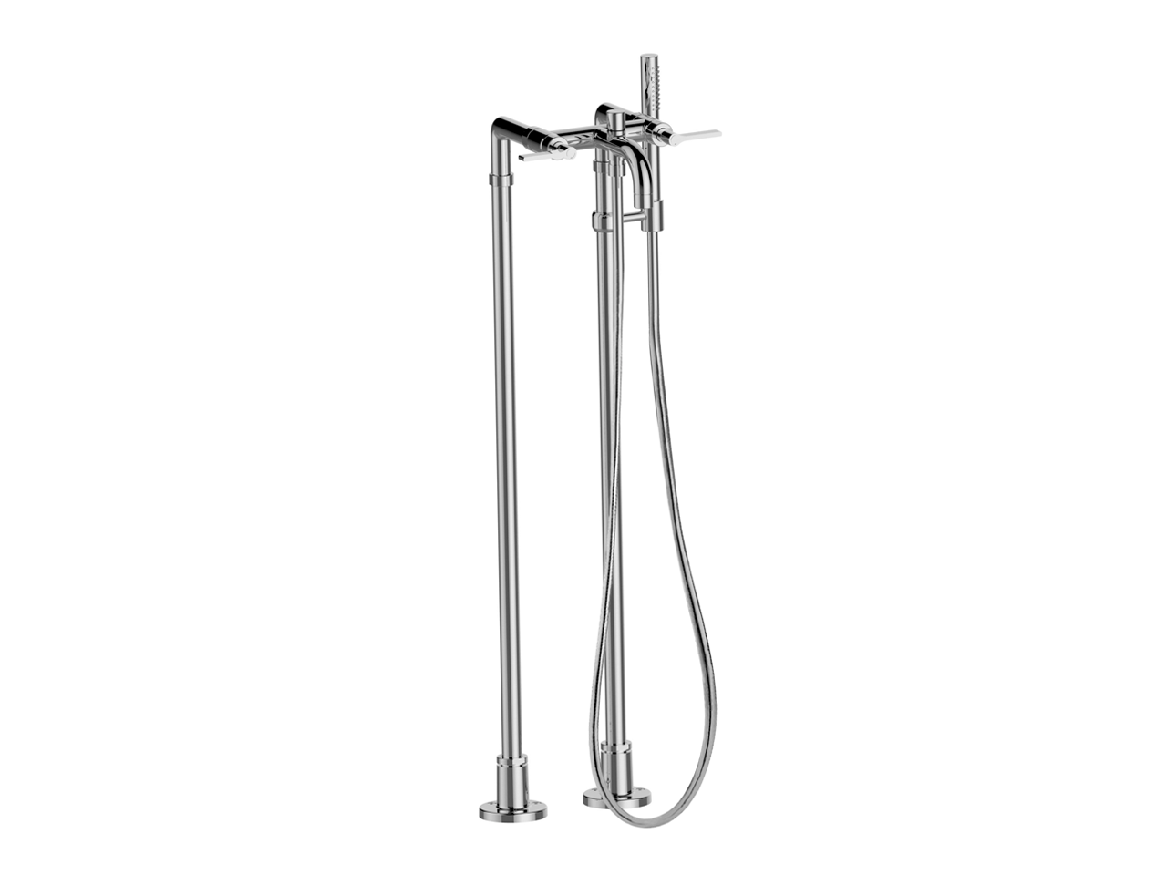 CisalMiscelatore vasca colonne pavimento GRACE_GL004200