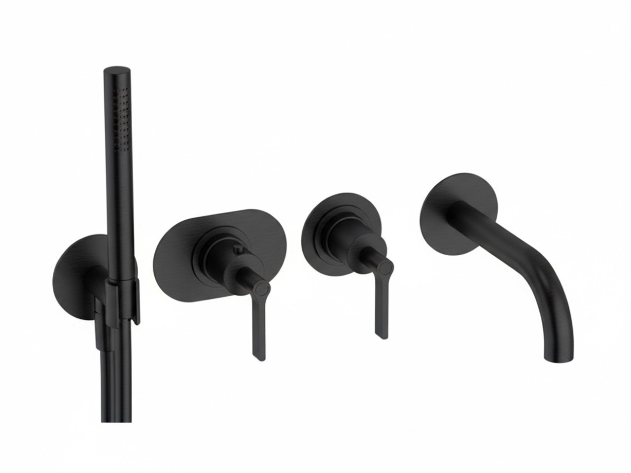 Parte esterna termostatico vasca incasso 2 uscite GRACE_GL019441 -1