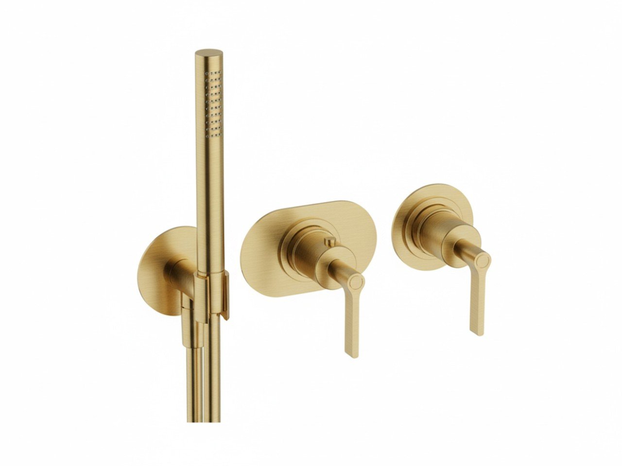 Parte esterna termostatico doccia incasso 2 uscite GRACE_GL019641 -1